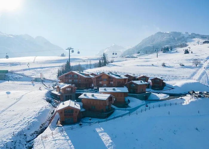 シャレー Village Zaglgut, Air-conditioned With Fantastic Panoramic Views, Wellness & Summer Card Included *